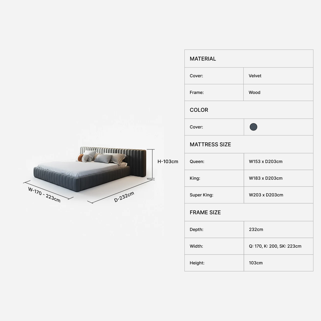 Forma Bed