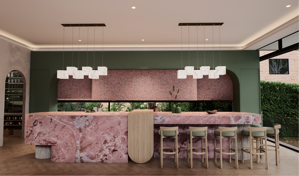 The Borghese Kitchen Island