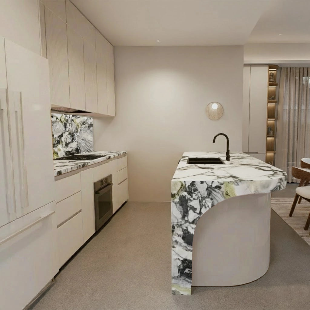 Cold Emerald Marble Benchtop