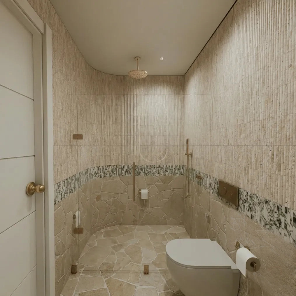 Limestone Crazy Cut Floor Tiles