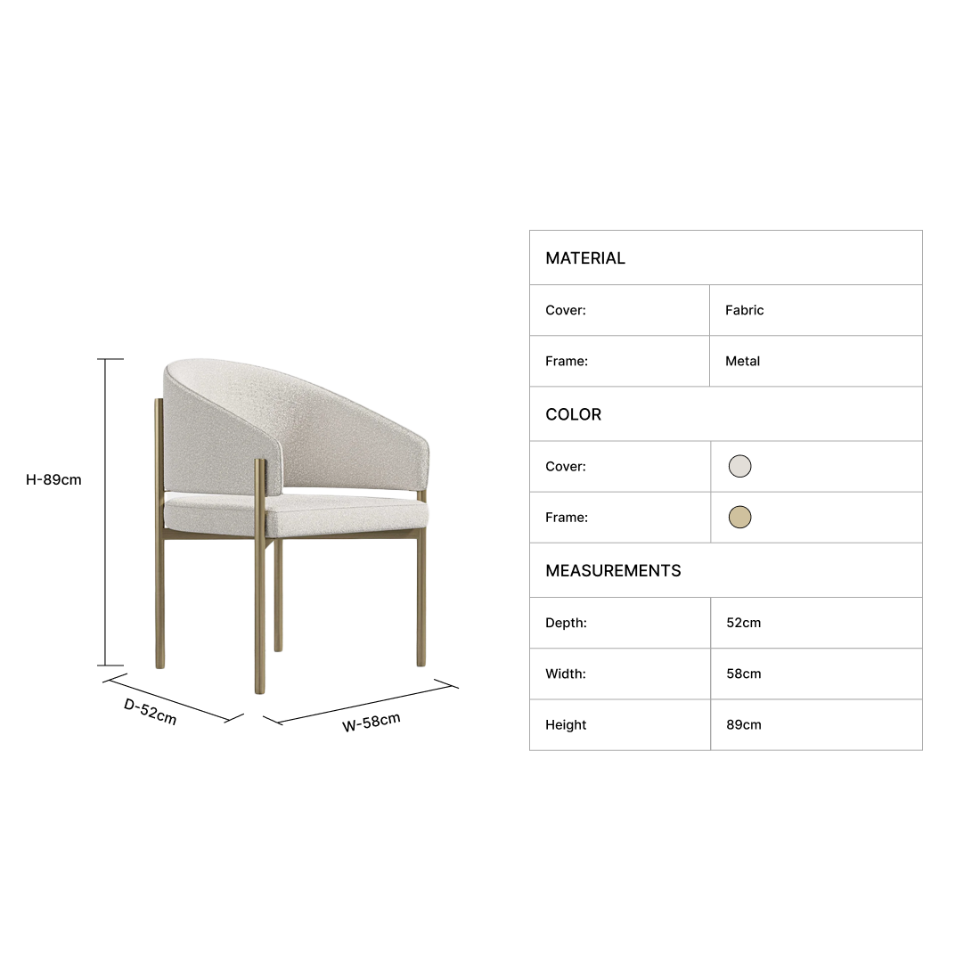 Delaine Dining Chair