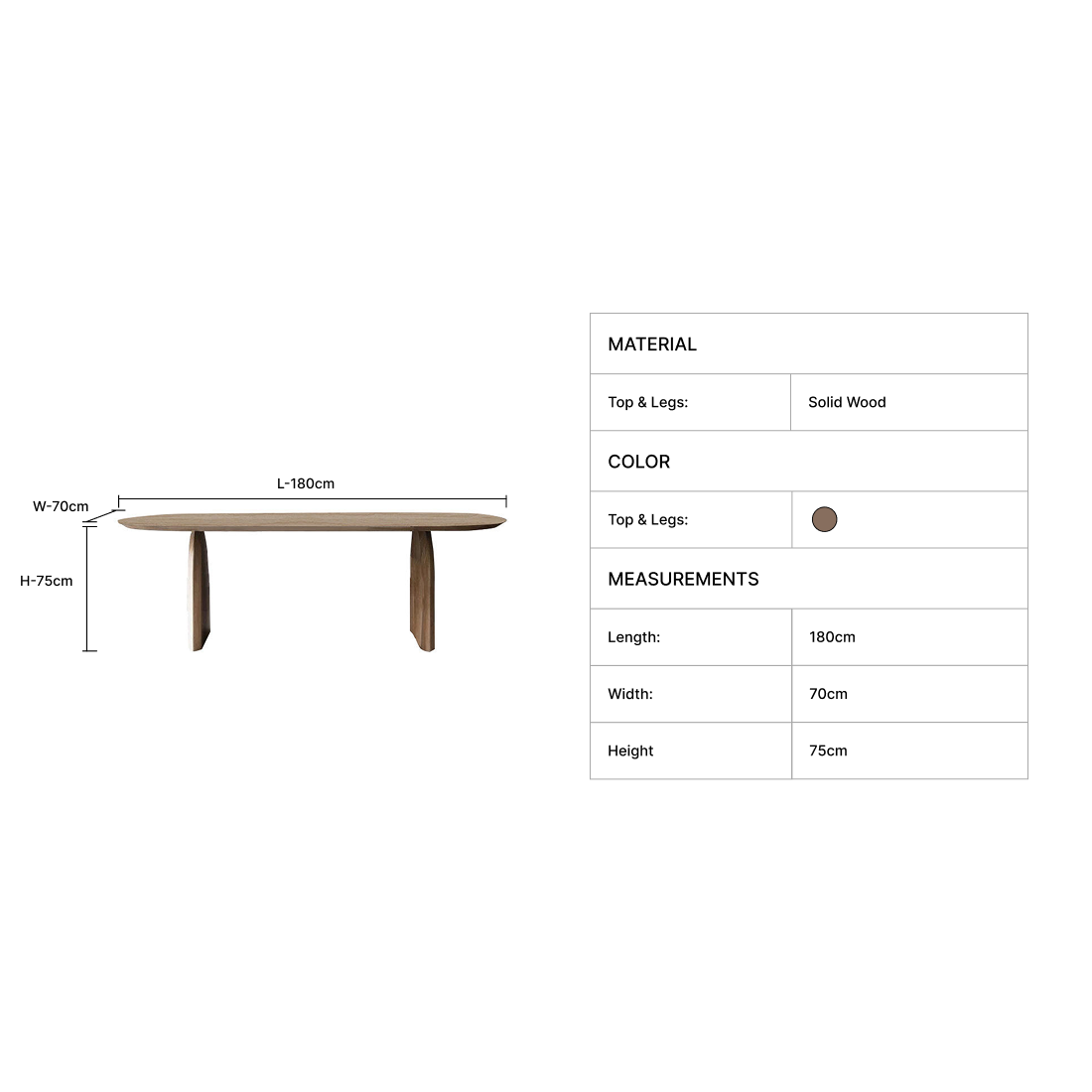 Mirren Dining Table
