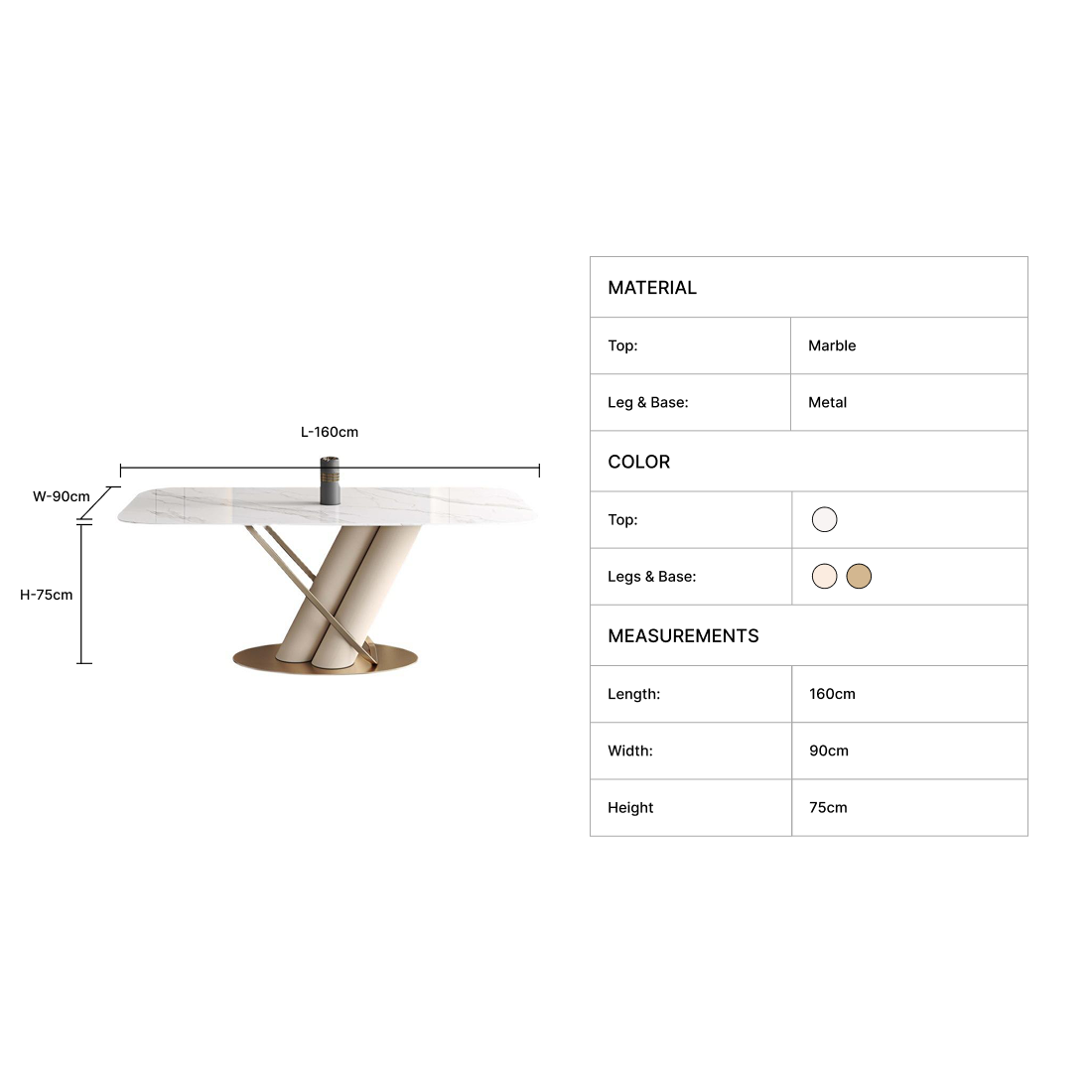 Corvin Dining Table