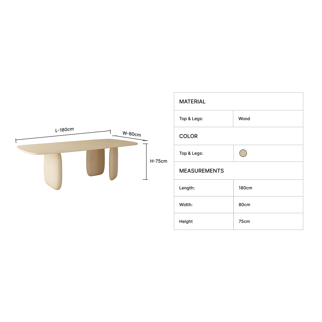 Sorenne Dining Table