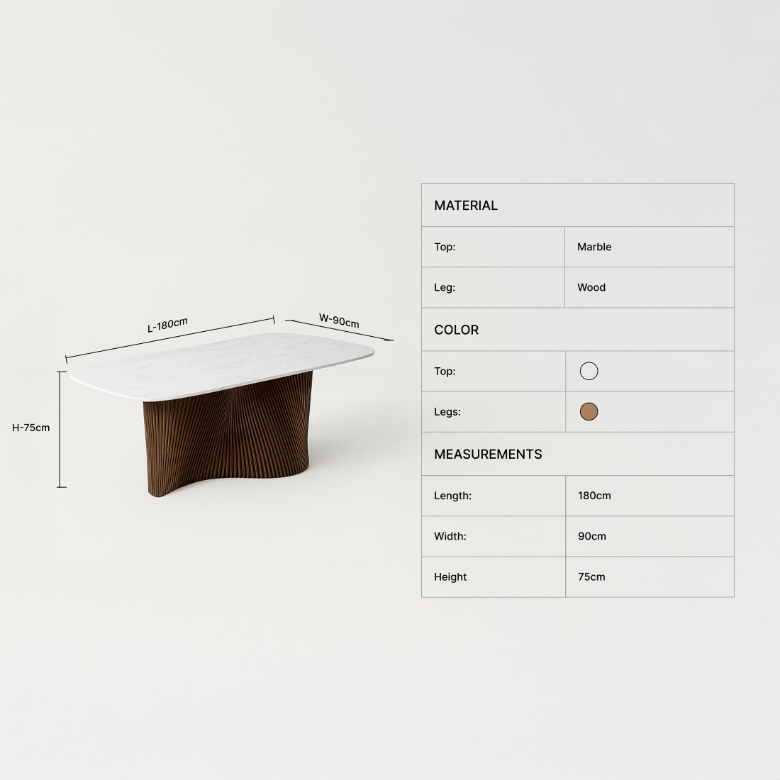 Mirel Dining Table