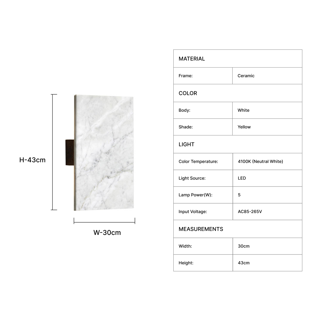 Lux Wall Sconce