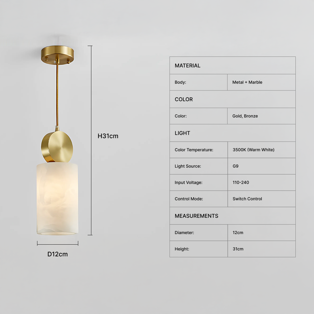 Luce Pendant