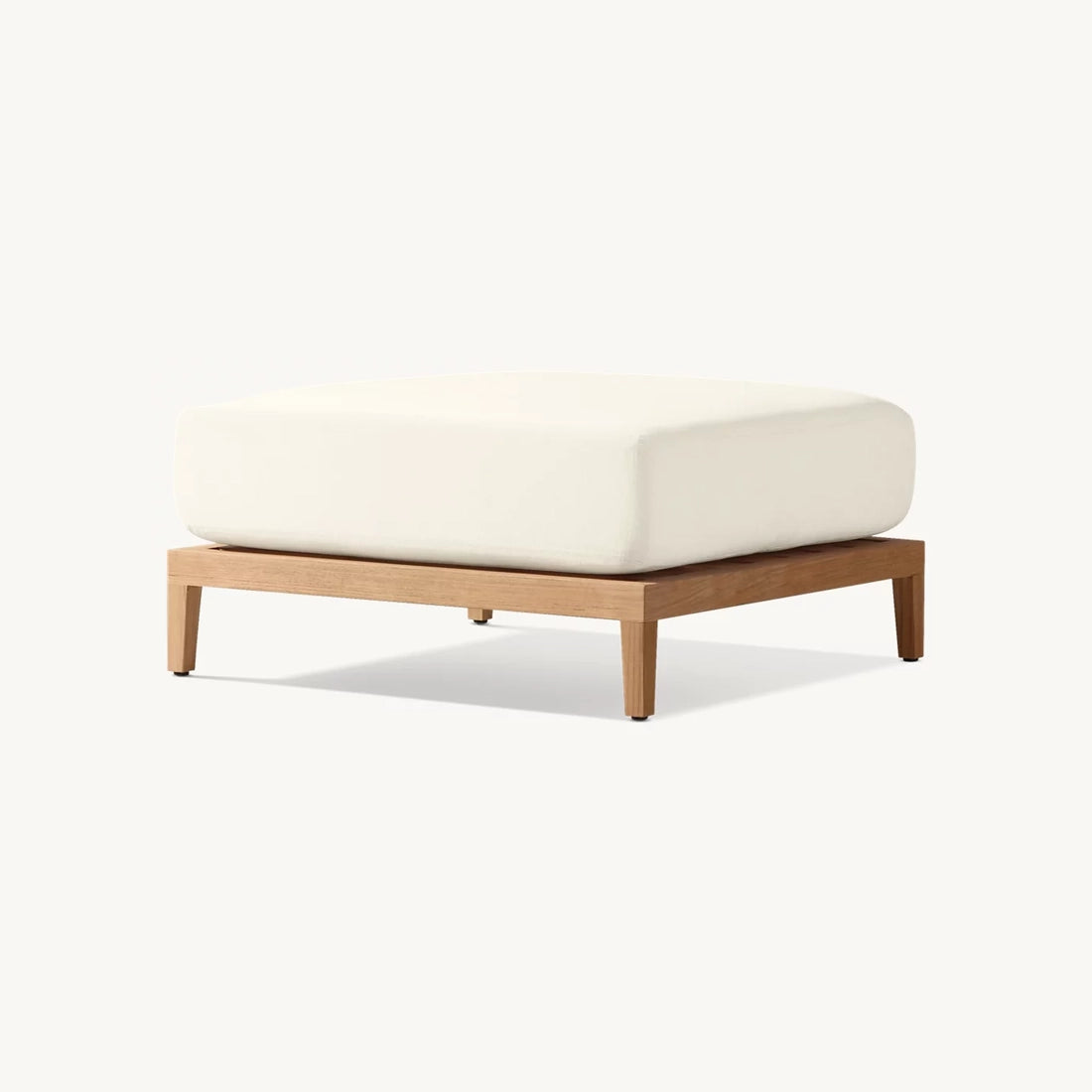 Nuvor Teak Ottoman