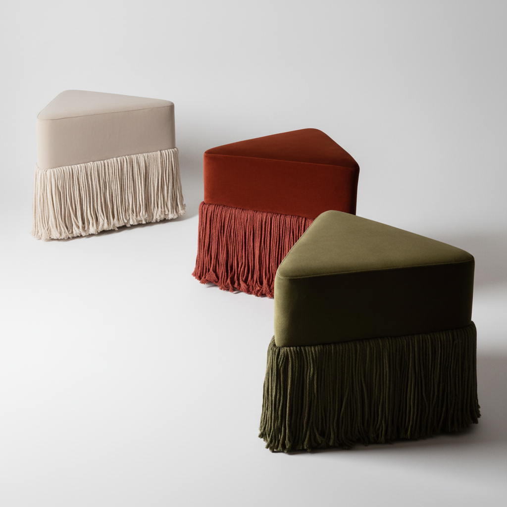 Chroma Triangle Ottoman