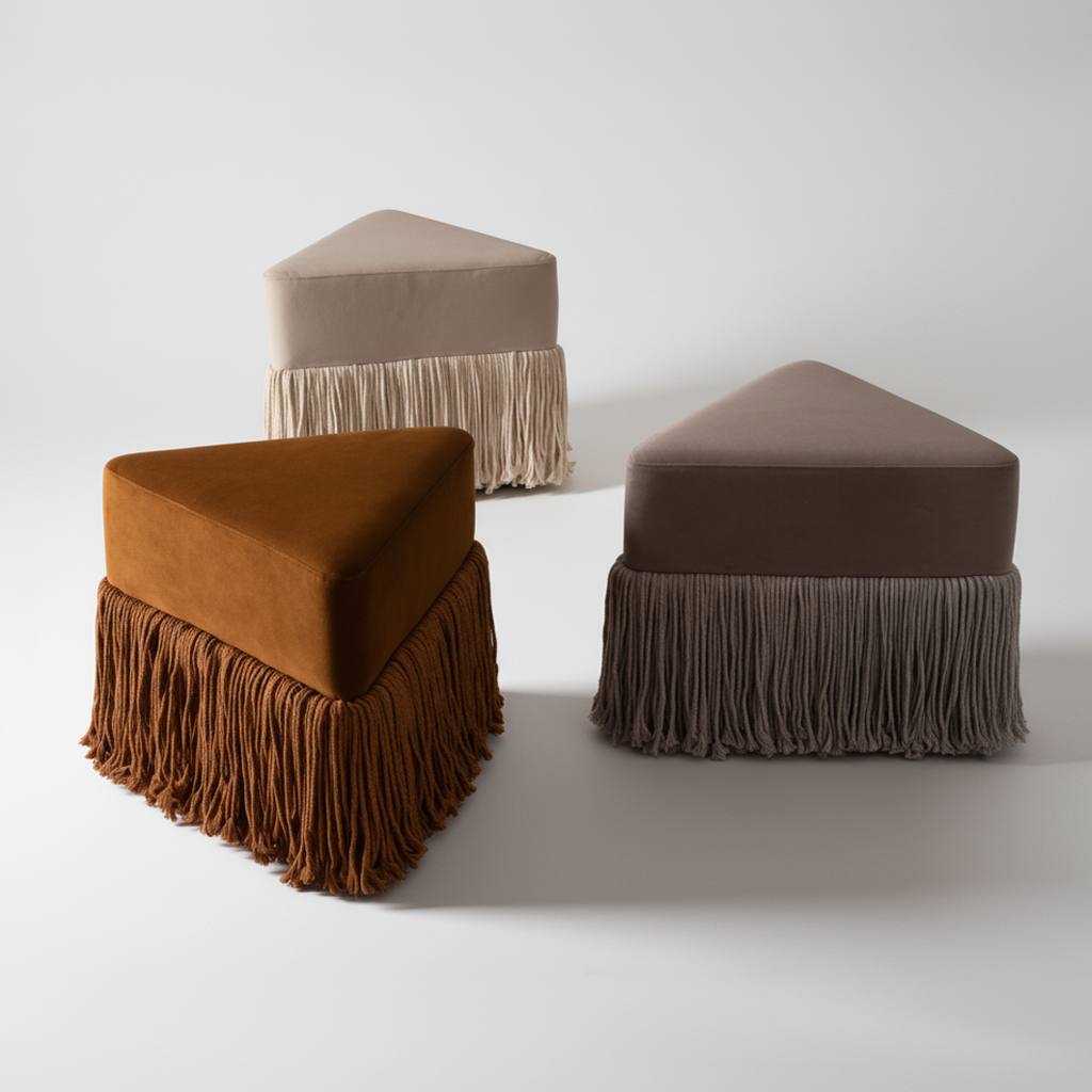 Chroma Triangle Ottoman