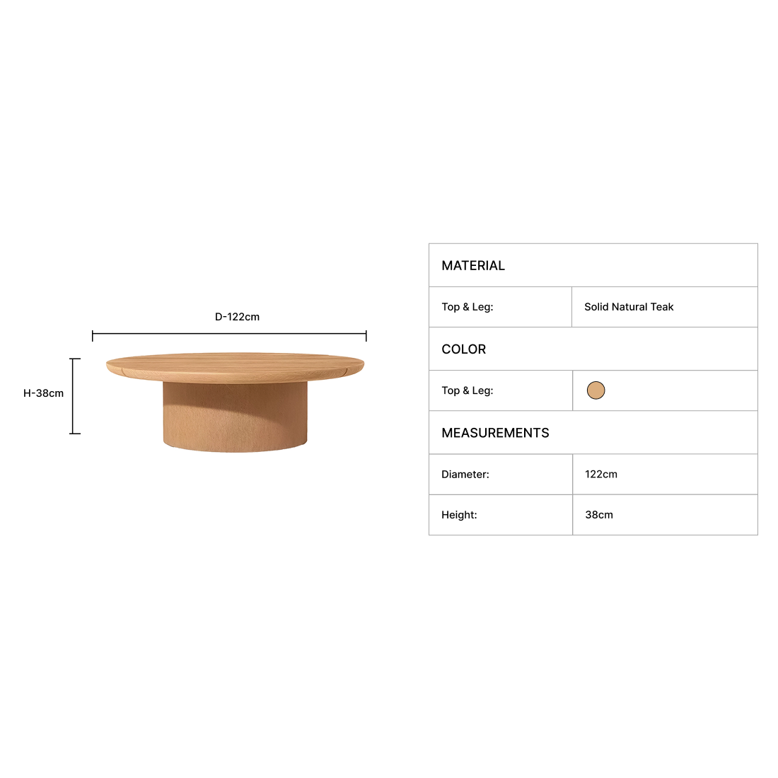 Teyric Round Coffee Table