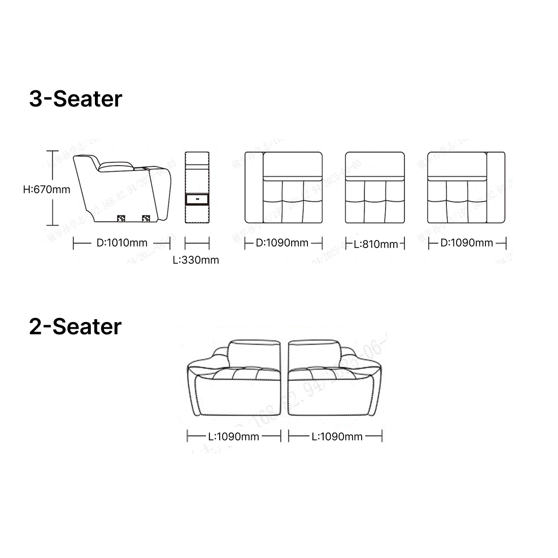 Valenno Recliner Sofa