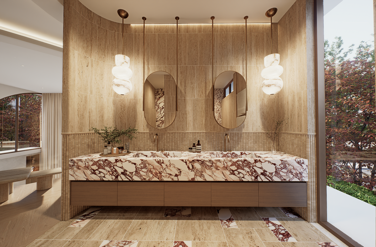 Breccia Master Ensuite Vanity