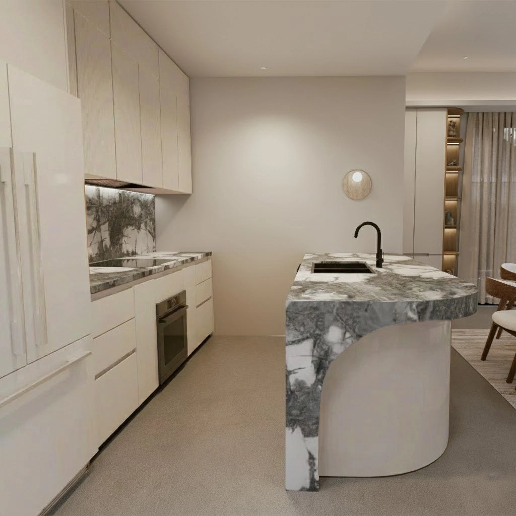 Winter River Marble Benchtop