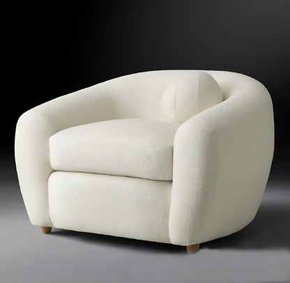 Modern Design Solid Wood Frame Comfortable Upholstered Sofa Chair