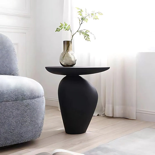 Wabi Sabi Style Fiber Reinforced Plastic Special Shape Coffee Table