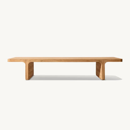 Myral Teak Rectangular Coffee Table