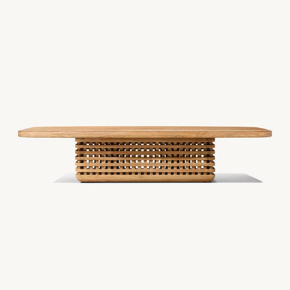 Zyric Teak Rectangular Coffee Table