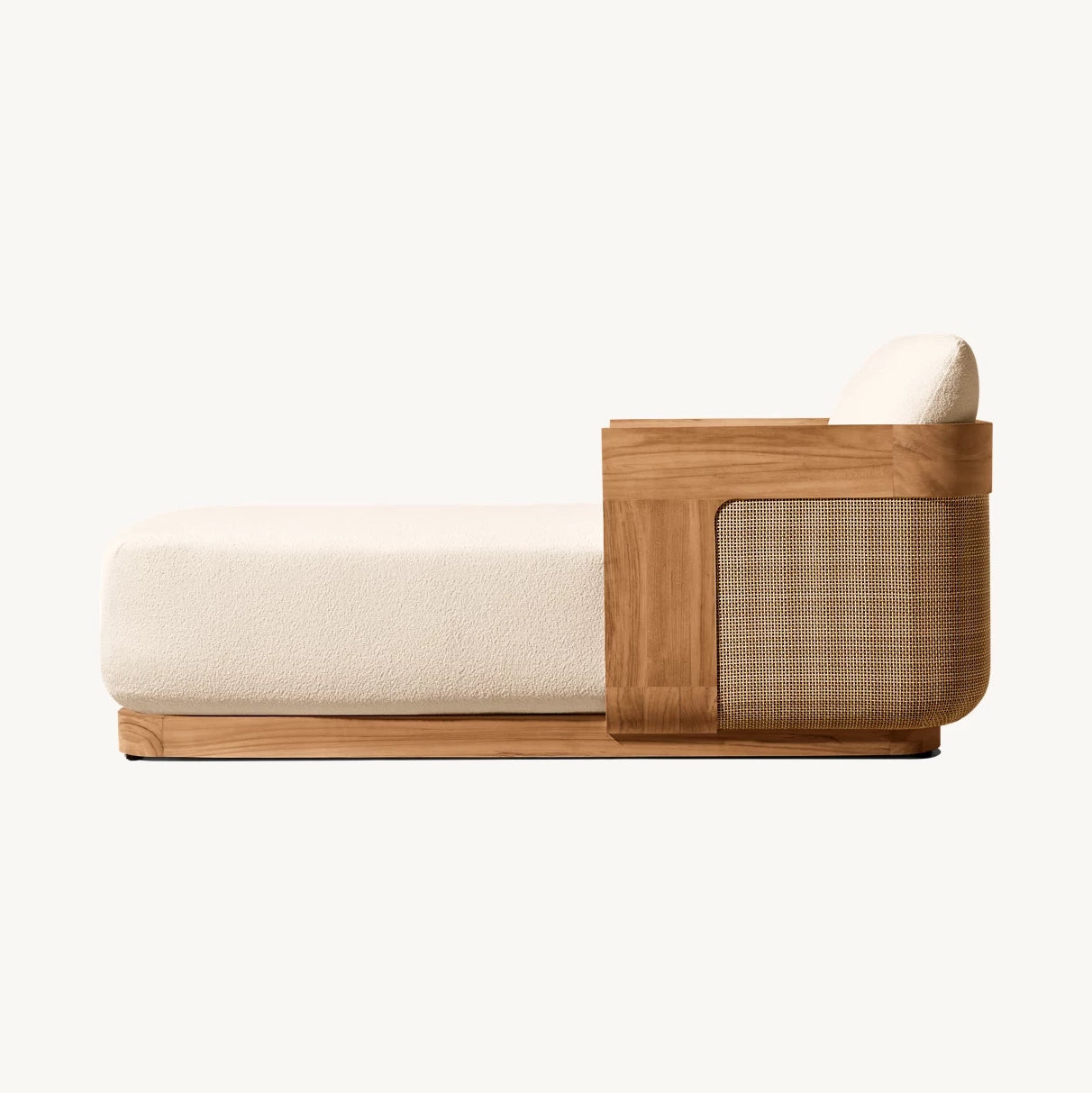 Serel Teak Chaise