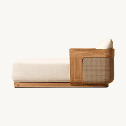 Serel Teak Chaise