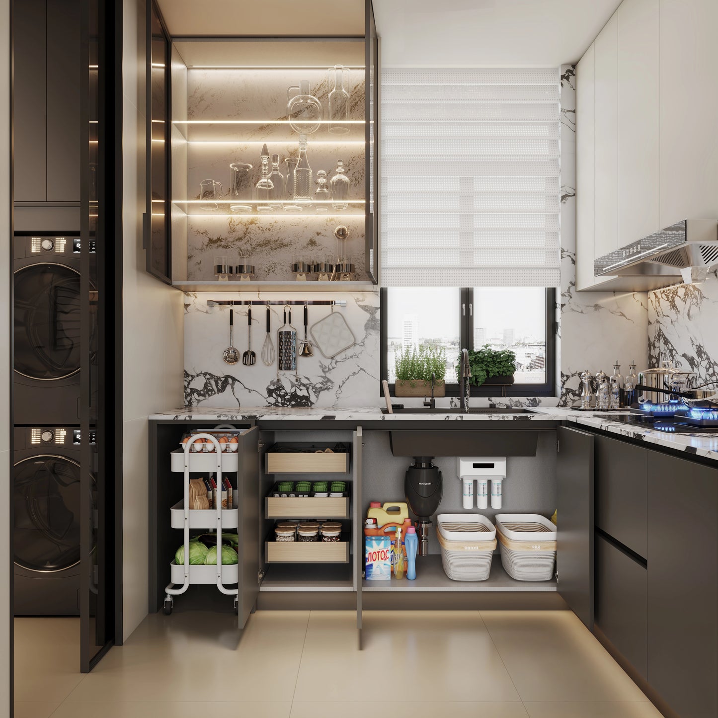 Vesta Series Kitchen Cabinet