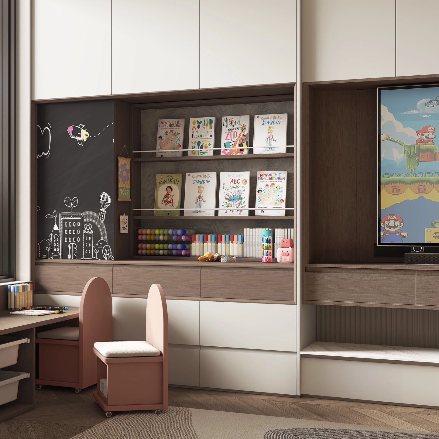 Averra Series Entertainment Wall