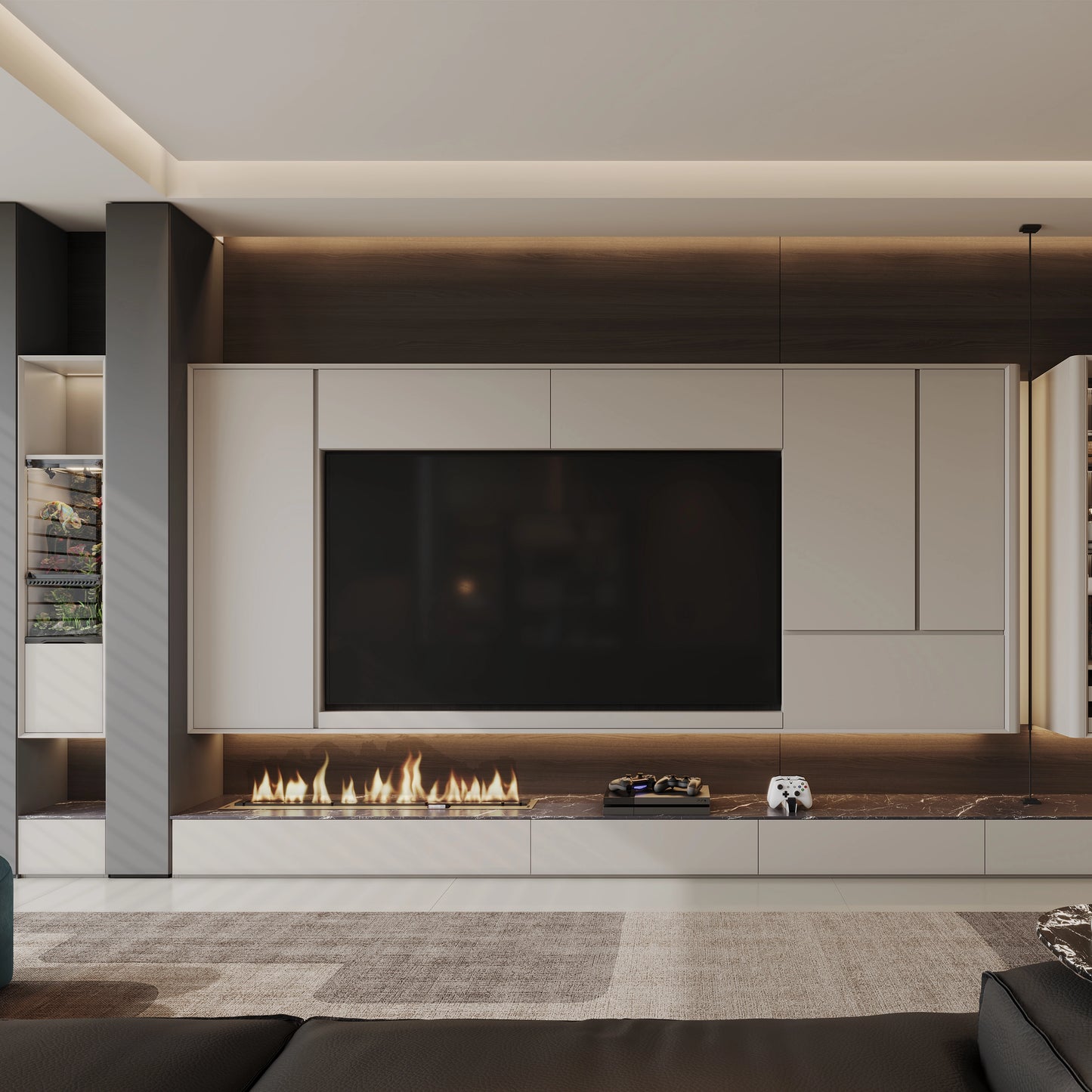 Vesta Series Entertainment Wall