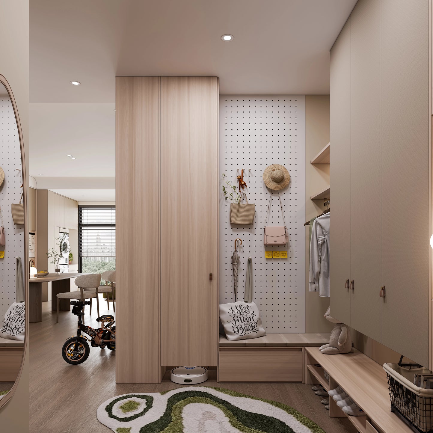 Solara Series Entry-Storage