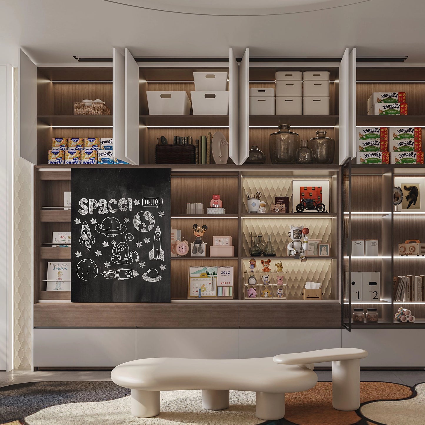 Velora Series Entertainment Wall