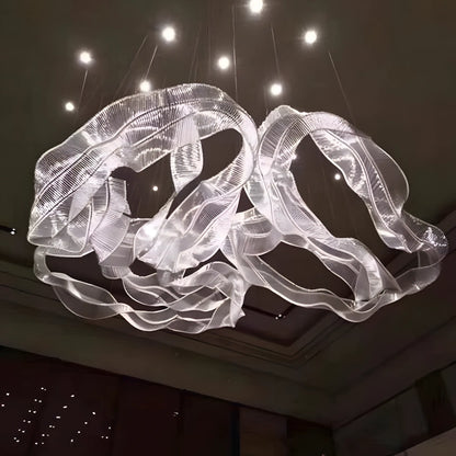 Custom Design Modern Large Hotel Project Big Ceiling Chandelier Lights