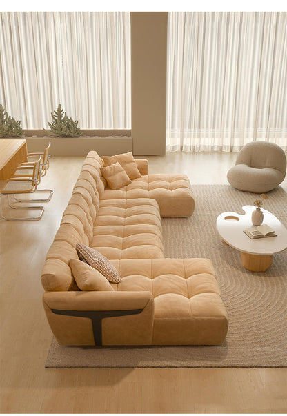 Italian Minimalist Fabric Sofa