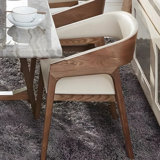 Nordic Solid Wood Simple Dining Chair Ash Wood