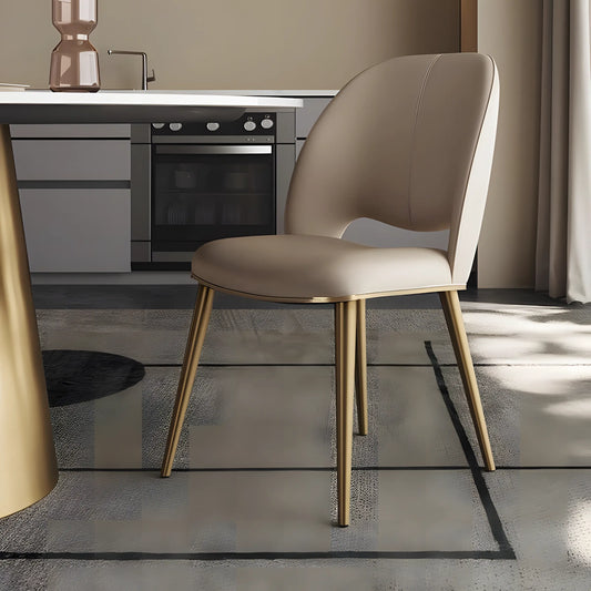 Leather Dining Chair Home Modern