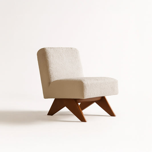 Wabi-sabi Chandigarh Sofa Chair Armless