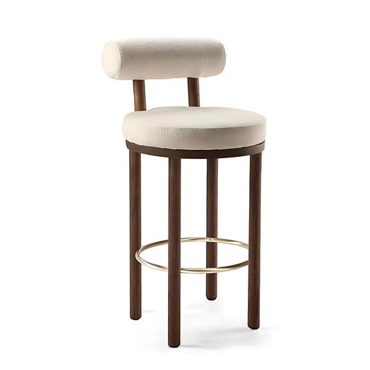 Luxury Design Solid Wood Frame Counter Stools High Chair