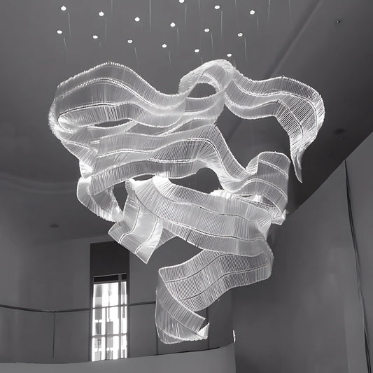 Custom Design Modern Large Hotel Project Big Ceiling Chandelier Lights
