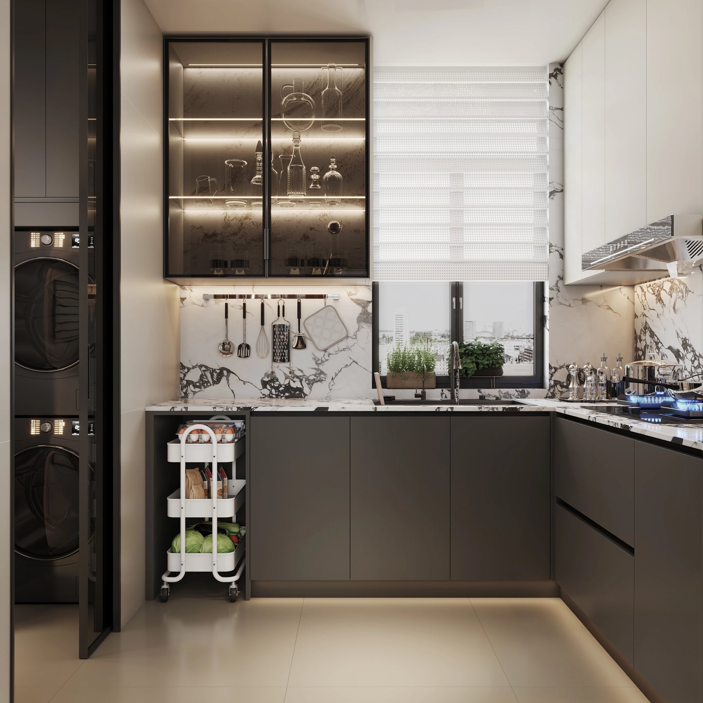 Vesta Series Kitchen Cabinet
