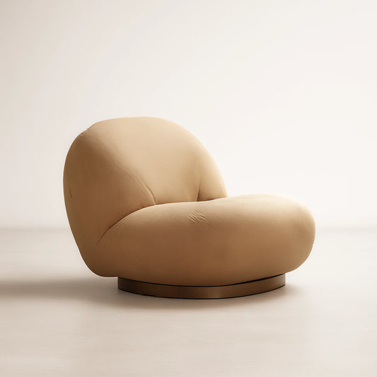 Sofa Chairs Boucle Swivel Lounge Chair for Living Room Hotel