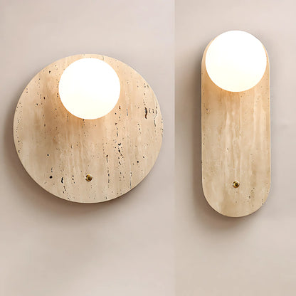 Travertino Wall Sconce