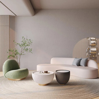 Modern Curved Sofa for Living Room