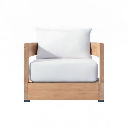 Nuvor Teak Sofa Swivel Lounge Chair