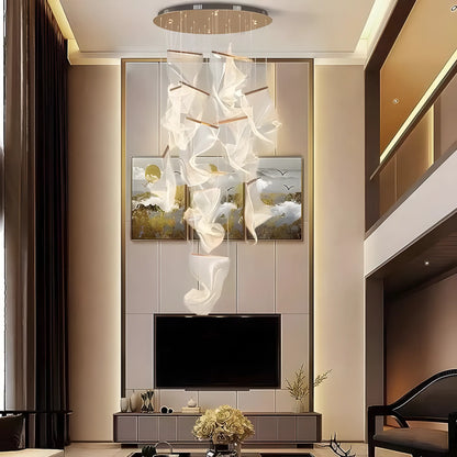 Modern Acrylic Led Chandelier Lustre Fixture