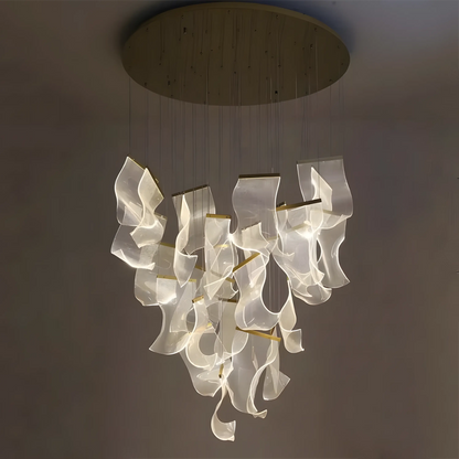 Modern Acrylic Led Chandelier Lustre Fixture