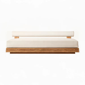 Veyra Teak Armless Sofa