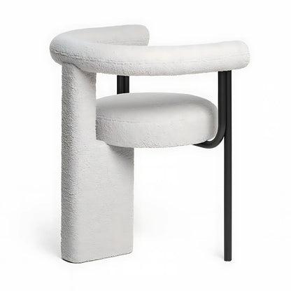 Modern  Luxury Metal Frame  Color Dining Chair