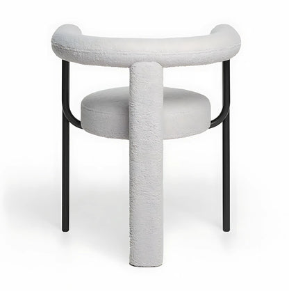 Modern  Luxury Metal Frame  Color Dining Chair