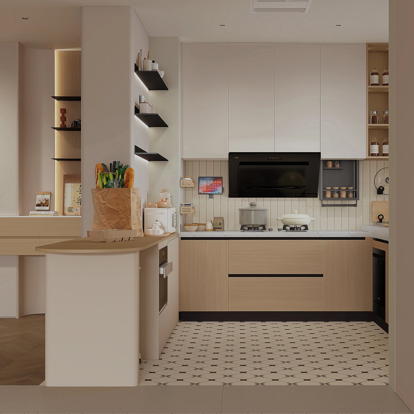 Lucius Series Kitchen Cabinet