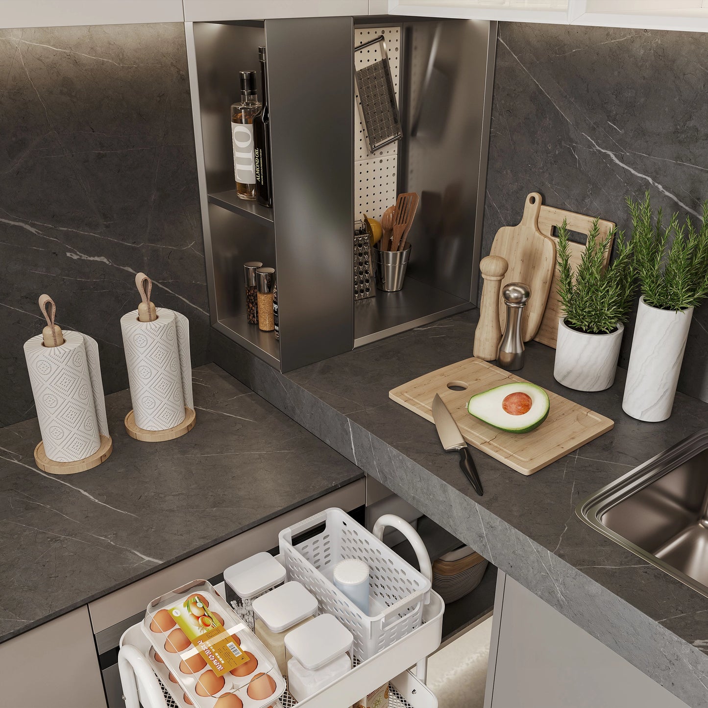 Velora Series Kitchen Cabinet