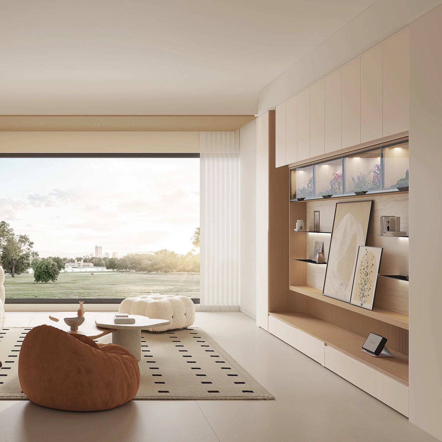 Lucius Series Entertainment Wall