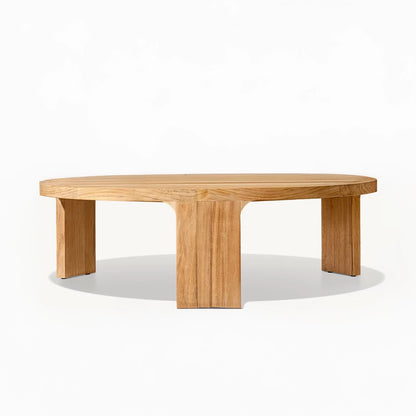 Caelen Teak Round Coffee Table